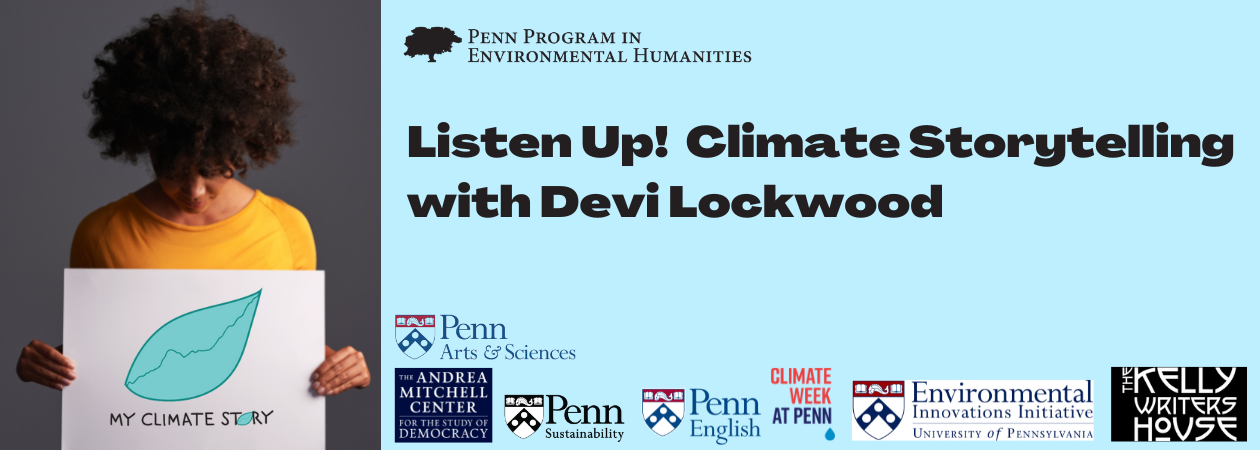 Listen Up! Climate Storytelling with Devi Lockwood
