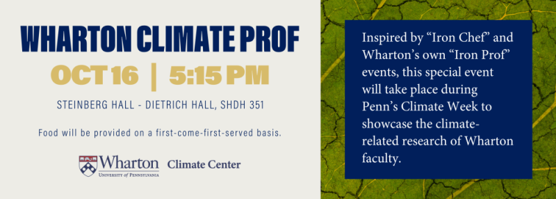 Wharton Climate Prof flyer
